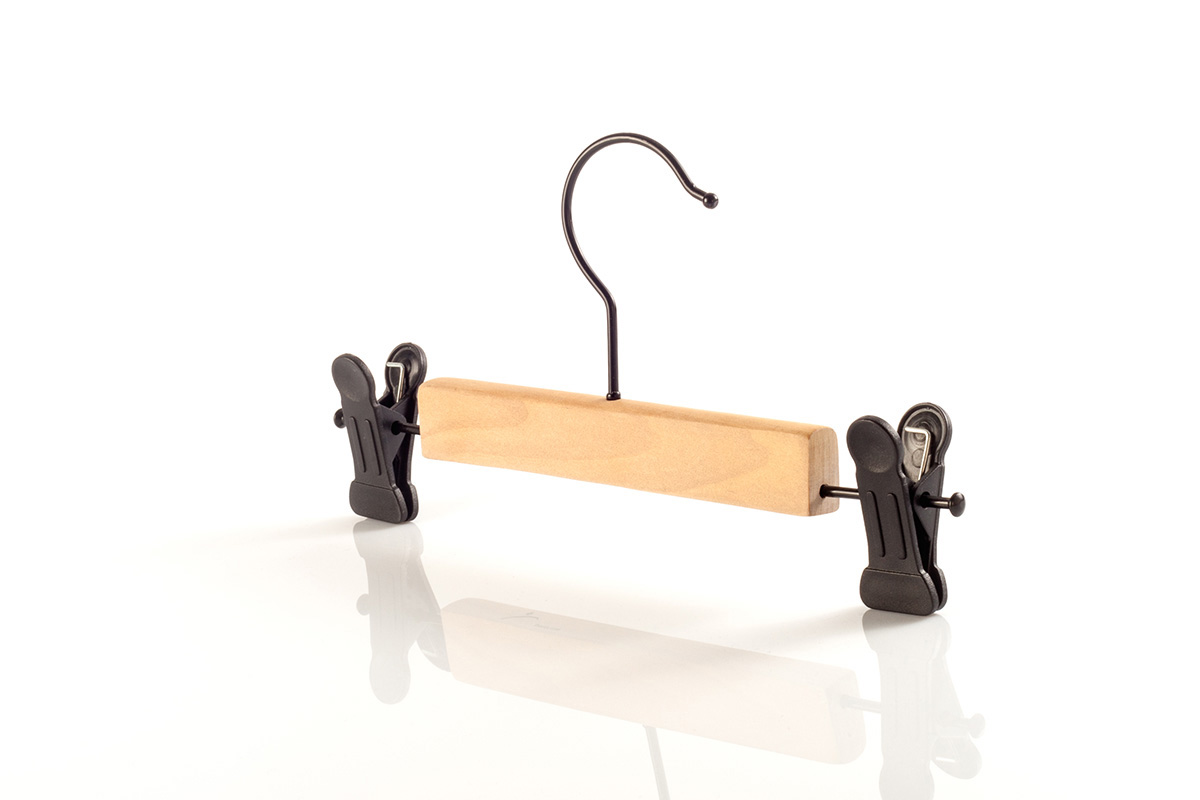 Photo produit Cintre à pince en bois