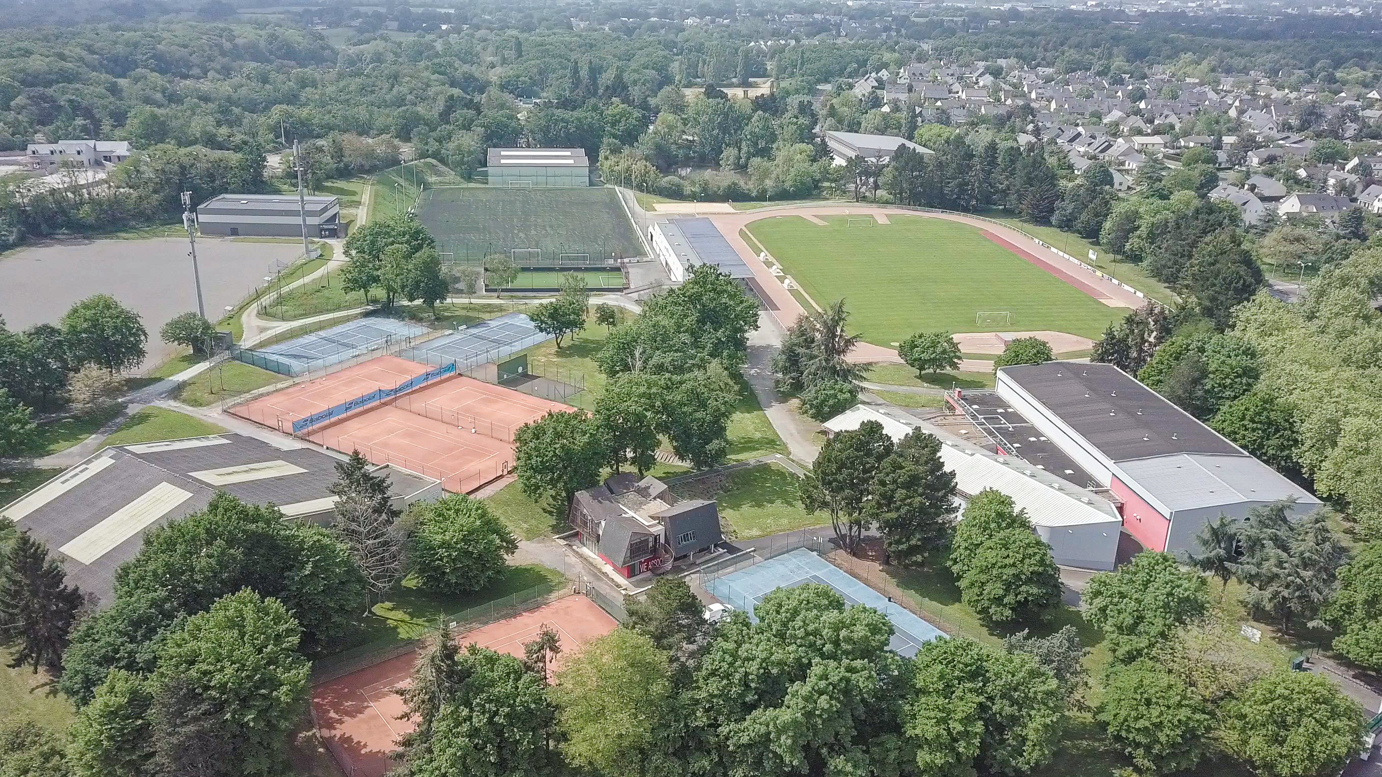 Infrastructures sportives du stade Delaune - Avrillé