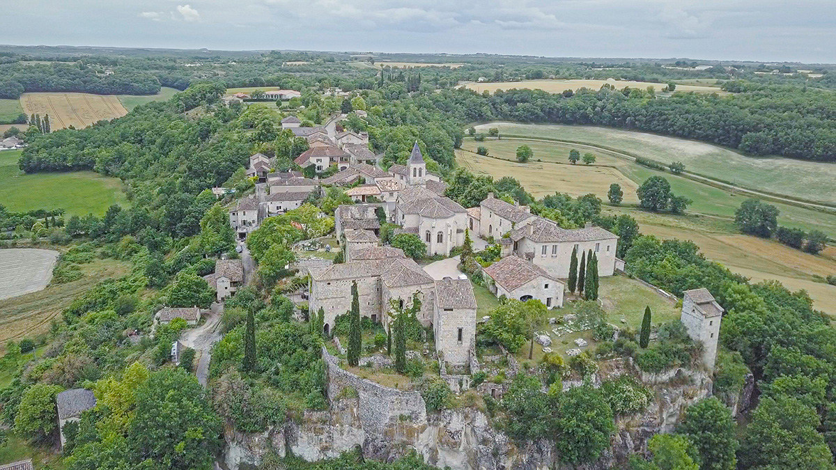 Patrimoine du Lot - Village de Flaugnac