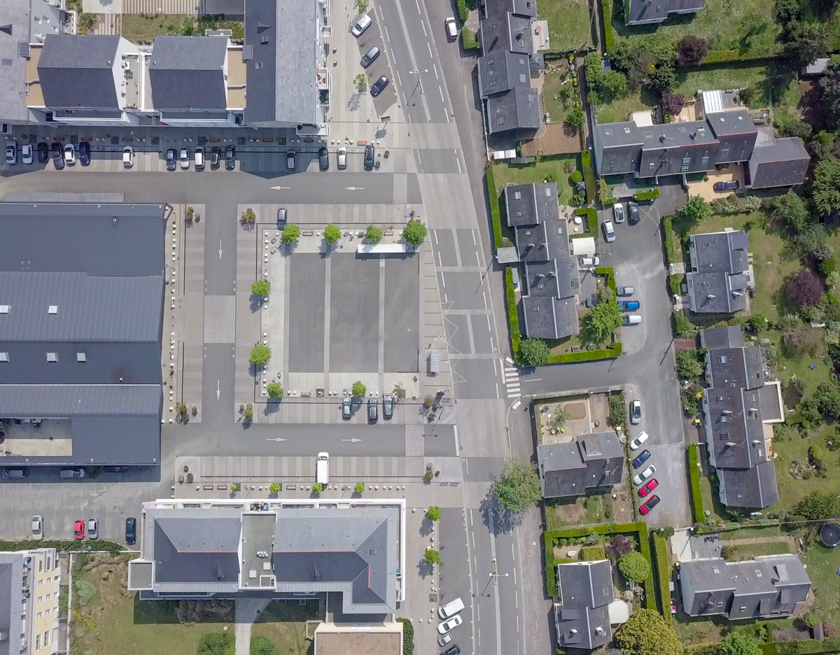 Réaménagement d'un espace commercial