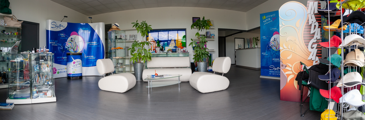 Entreprise - Showroom accueil